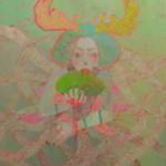 趙蕾:女子美術大学『食べたい』<br />F100号:1,620×1,300