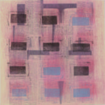 大橋朋美:日本大学芸術学部『printmaking/HANGA/my work no.1』<br />画面サイズ:500 × 500,額サイズ:700 × 700